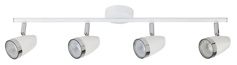 Karen – LED спот в бяло с 4 подвижни глави, 605мм, 16W, 3000K