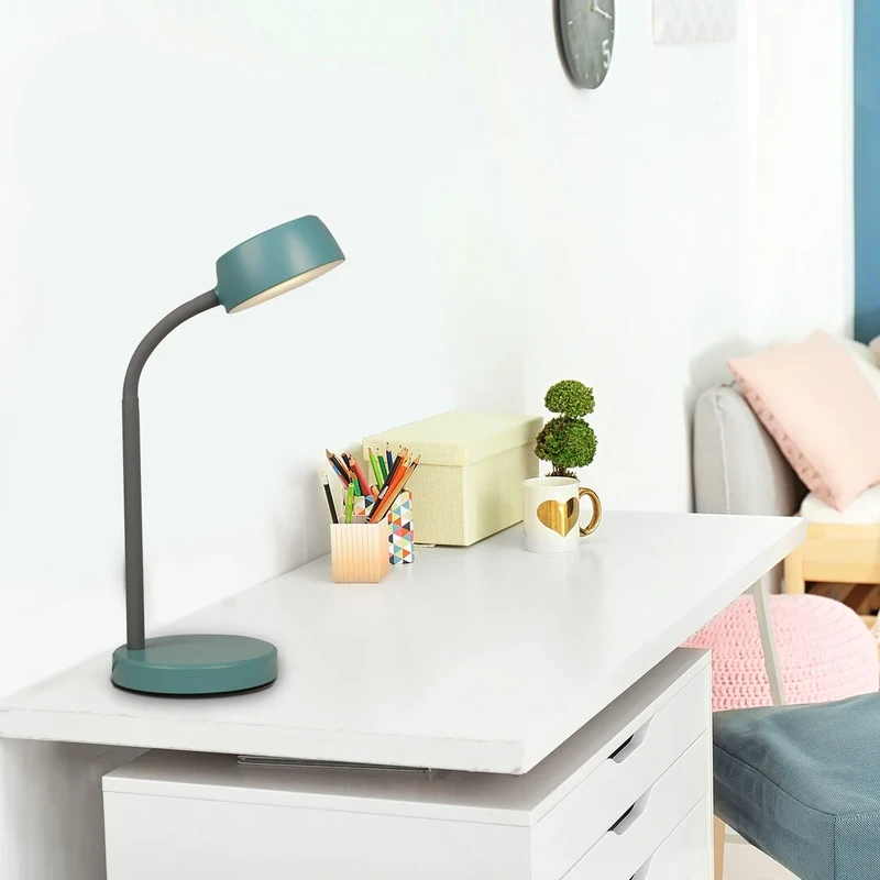 Berry – LED настолна лампа в синьо, 140×350мм, 4.5W, 4000K