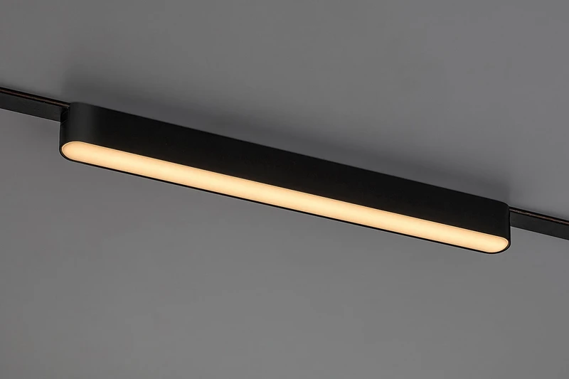 LiTrack Line07W – LED осветление за релсова система в черно/бяло, 330мм, 16W, 3000K