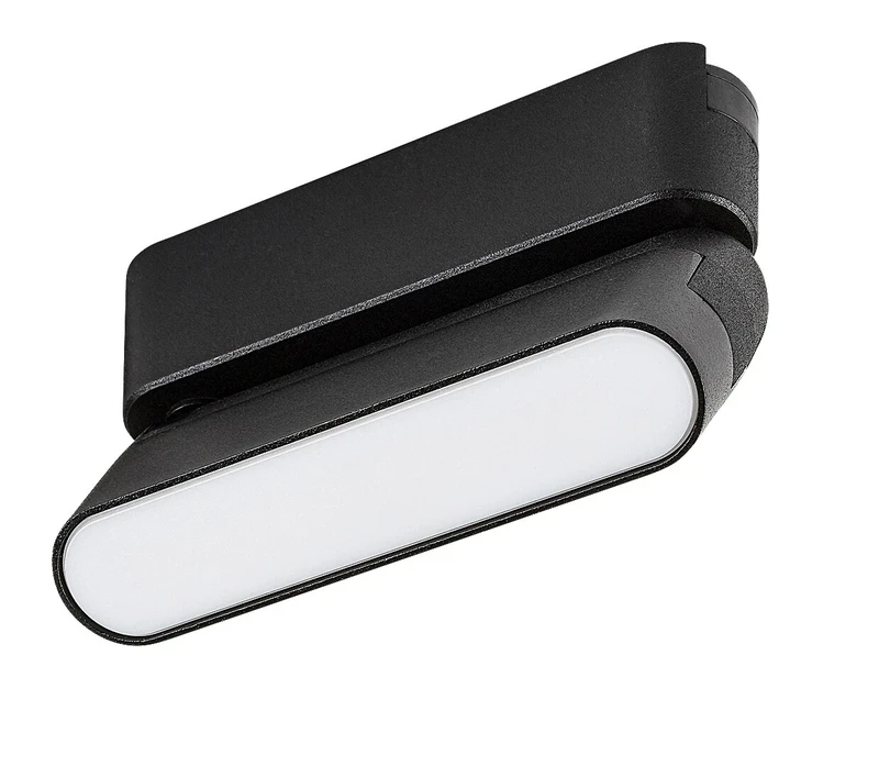 LiTrack Line10W – LED прожектор за релсова система в черно/бяло, 115×80мм, 6W, 3000K
