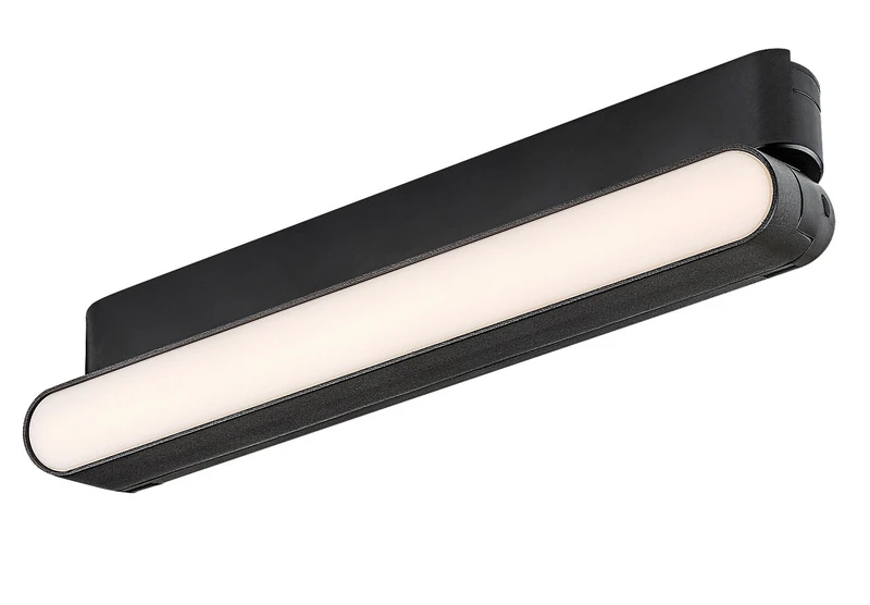 LiTrack Line13W – LED спот за релсова система в черно/бяло, 220×80мм, 12W, 3000K