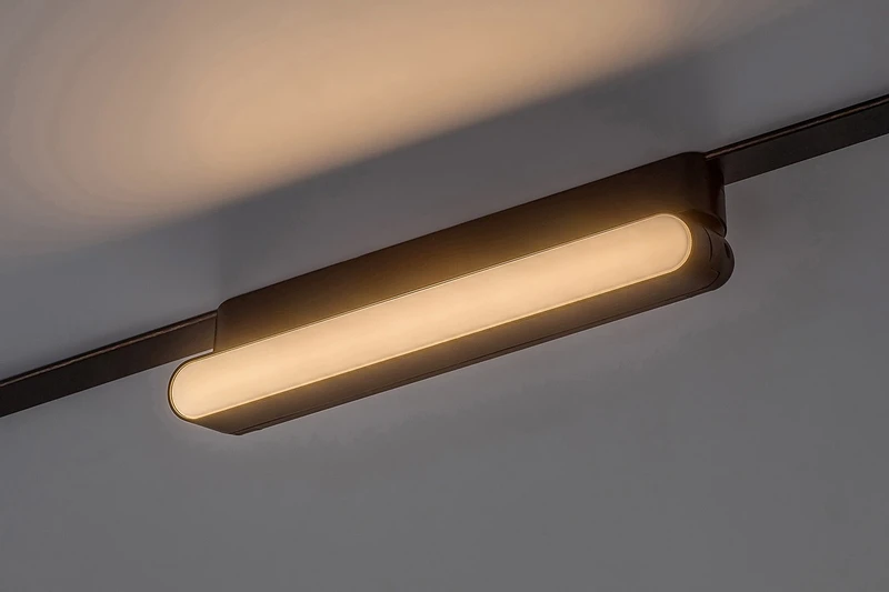 LiTrack Line13W – LED спот за релсова система в черно/бяло, 220×80мм, 12W, 3000K