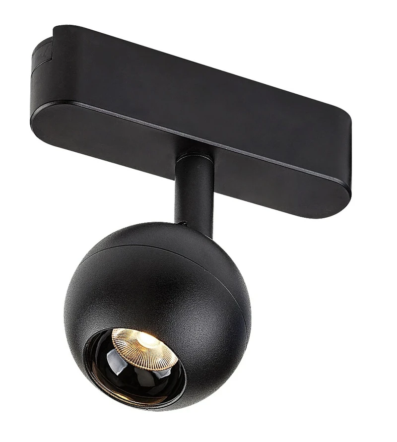 LiTrack Spot07W – LED спот за шинопровод в черно/бяло, Ø60мм, 5W, 3000K