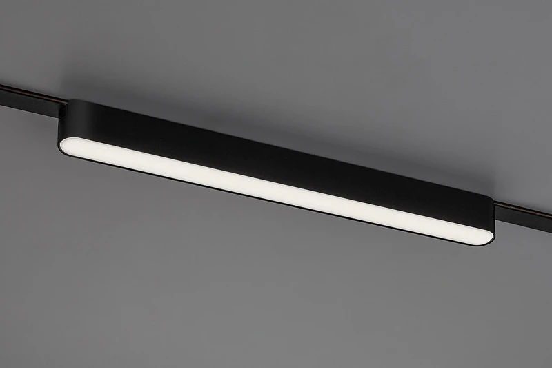 LiTrack Line09V – Smart LED прожектор за релсова система в черно/бяло, 330мм, 13W, 2700-5500K