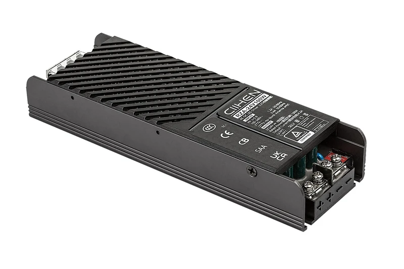 Драйвер LiTrack Driv.100 – вграден драйвер за шинна система в черно, 100W, 230V