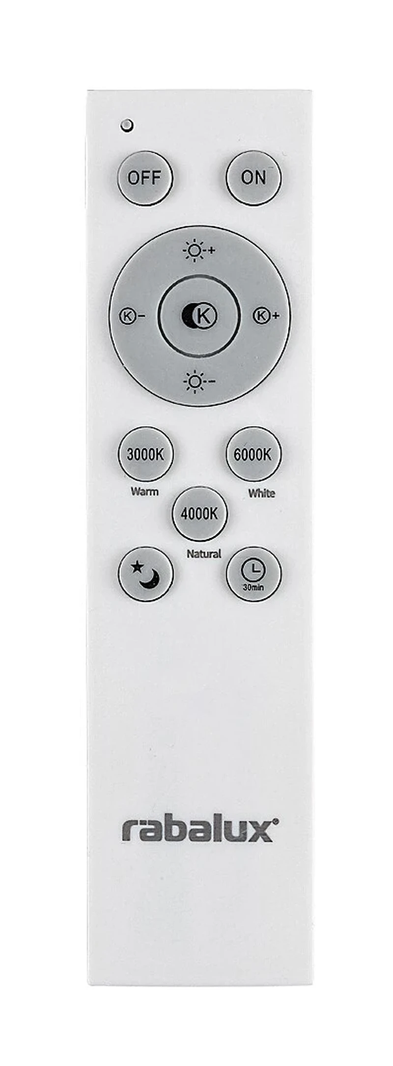 Tesia – LED пендел в сребристо с бял абажур, Ø600мм, 60W, 3000-6000K