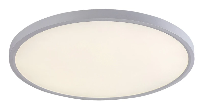 LED плафони Paulos – LED плафон в бяло, Ø500мм, 48W, 4000K