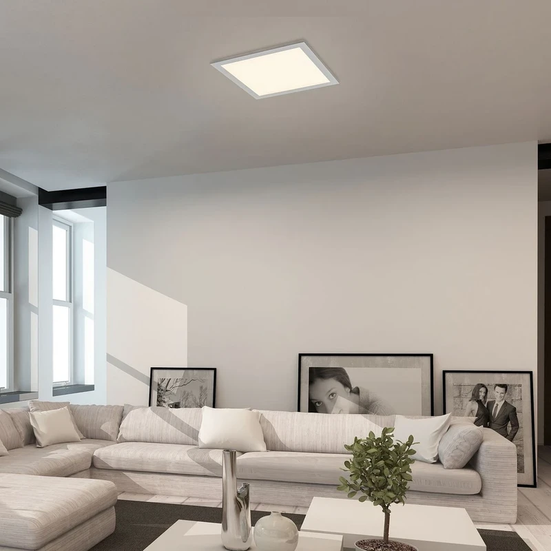 Damek2 – LED плафон в бяло, 600×600мм, 40W, 4000K, 2900lm