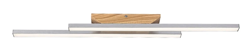 LED плафони Tamur – LED плафон в бук/бяло, 800мм, 21W, 4000K