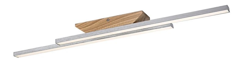 Tamur – LED плафон в бук/бяло, 800мм, 21W, 4000K