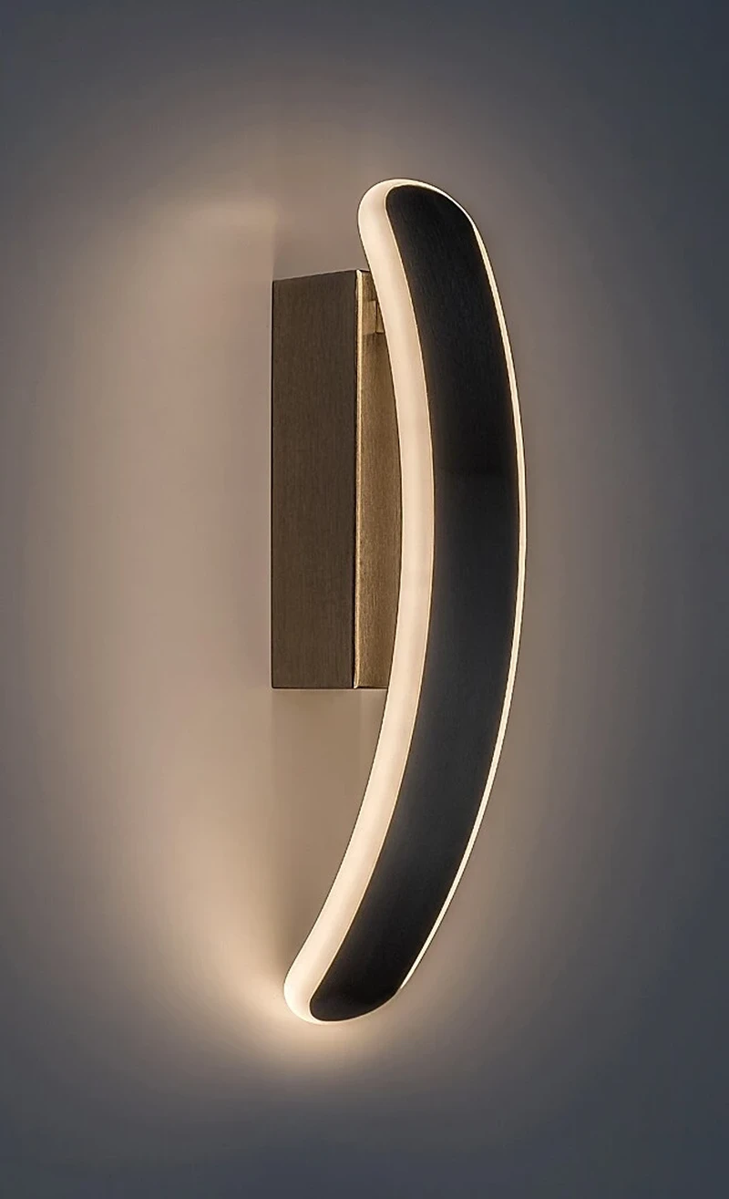 Jarnelle – LED аплик в сатиниран хром с бял абажур, 290мм, 12W, 3000K