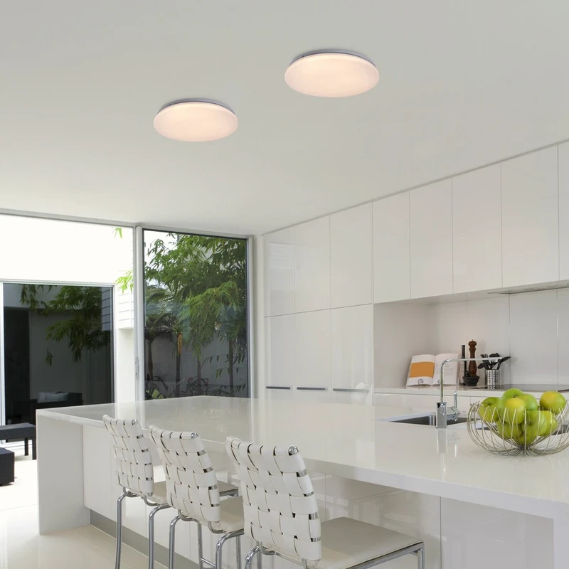 Vendel – LED плафон в бяло, Ø320мм, 18W, 3000K
