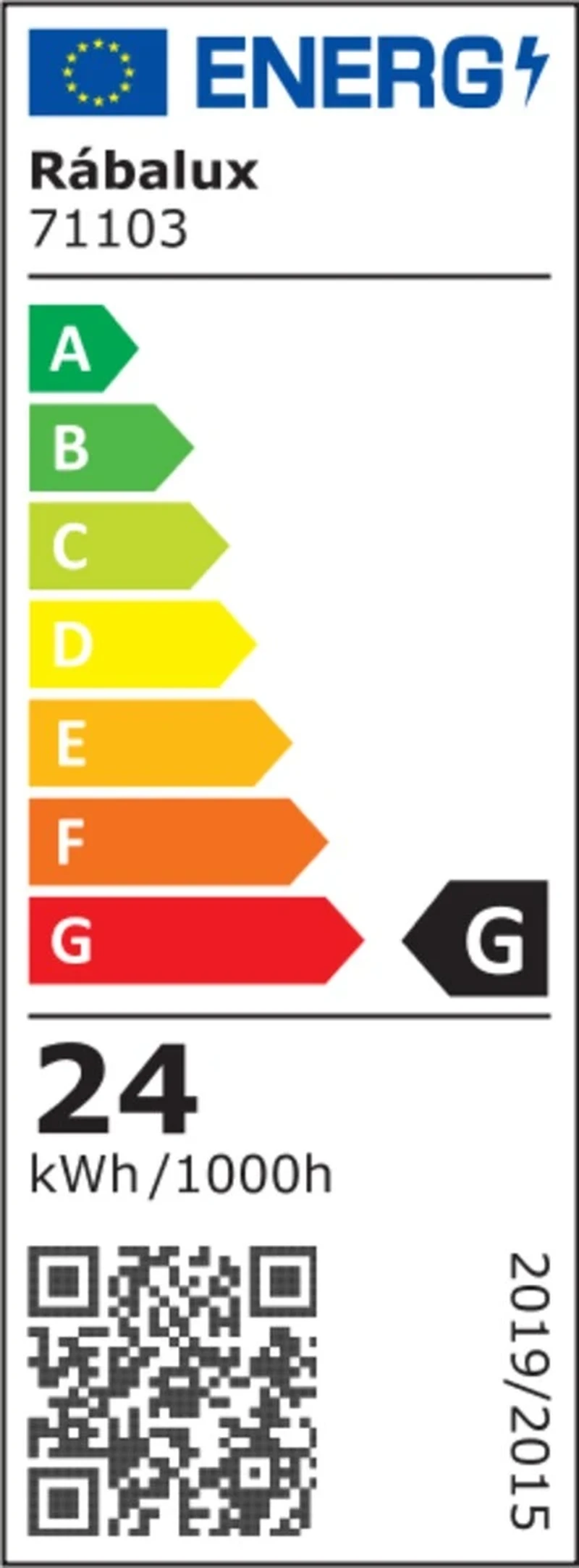 Vendel – LED плафон в бяло, Ø375мм, 24W, 3000K