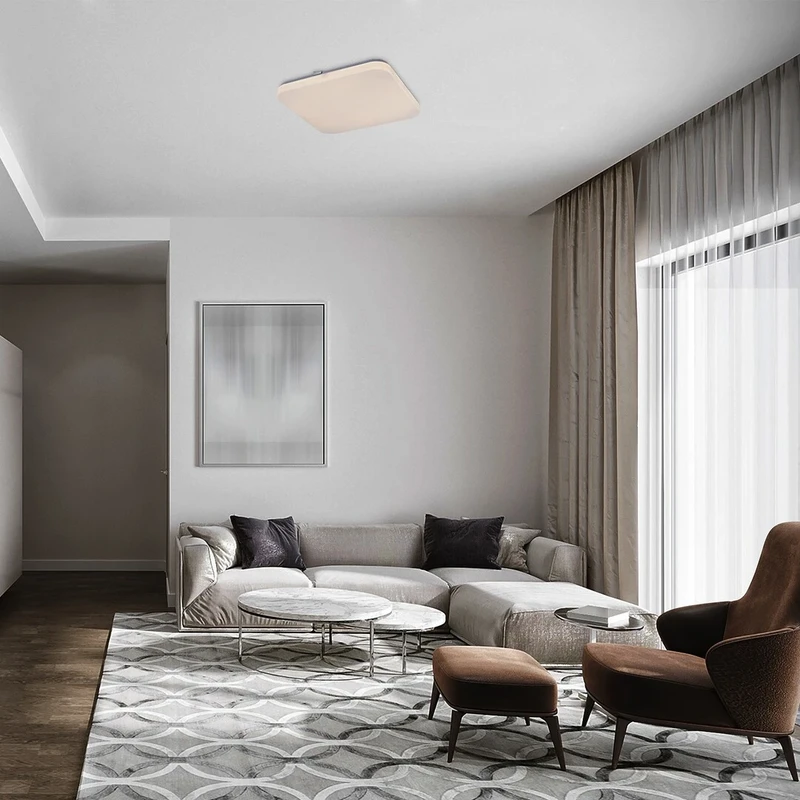 Vendel – LED плафон в бяло, 320×320мм, 18W, 3000K