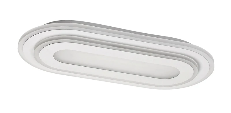 Prue – LED плафон в бяло, 400×200мм, 40W, 3000K+6000K, 2460lm
