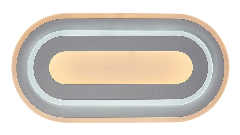 Prue – LED плафон в бяло, 400×200мм, 40W, 3000K+6000K, 2460lm