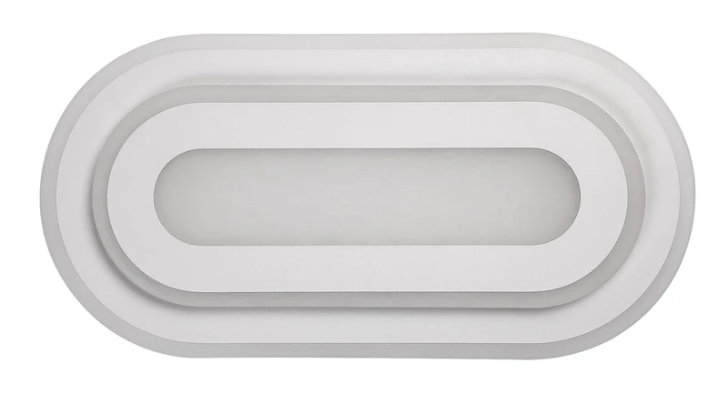 Prue – LED плафон в бяло, 400×200мм, 40W, 3000K+6000K, 2460lm