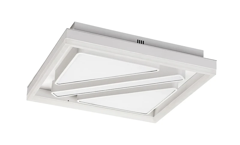 Gremin – LED плафон в бяло, 400×400мм, 73W, 3000-6000K, димируем с дистанционно