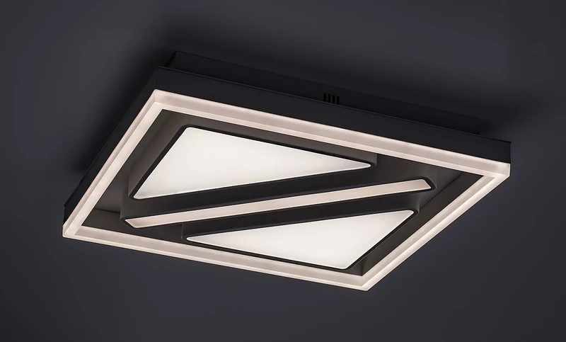 Gremin – LED плафон в бяло, 400×400мм, 73W, 3000-6000K, димируем с дистанционно