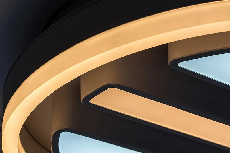 Gremin – LED плафон в бяло с дистанционно, Ø400мм, 55W, 3000-6000K