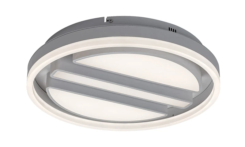 Gremin – LED плафон в бяло с дистанционно, Ø400мм, 55W, 3000-6000K