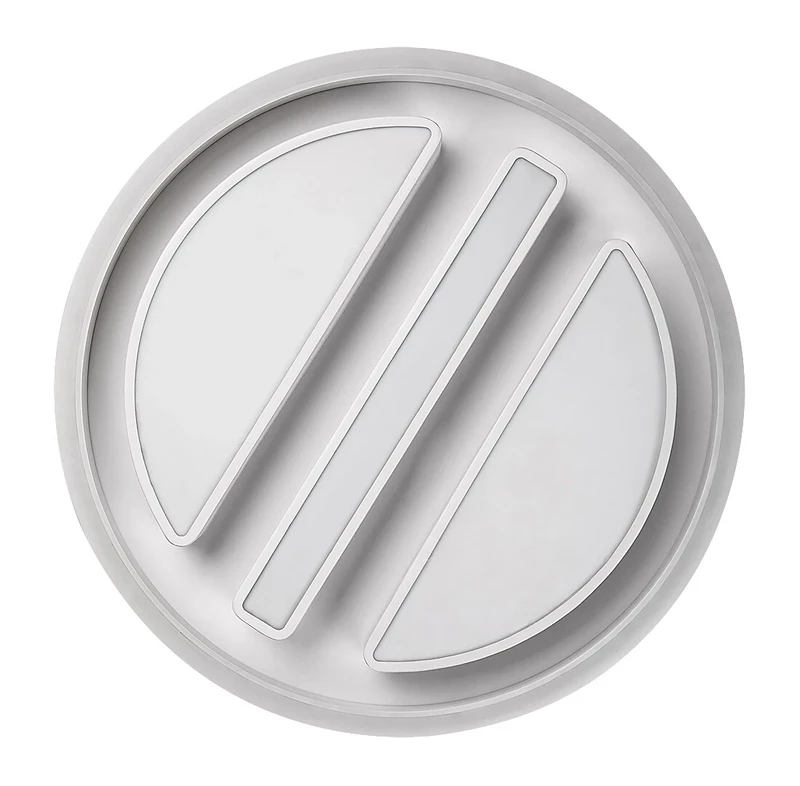 Gremin – LED плафон в бяло с дистанционно, Ø400мм, 55W, 3000-6000K