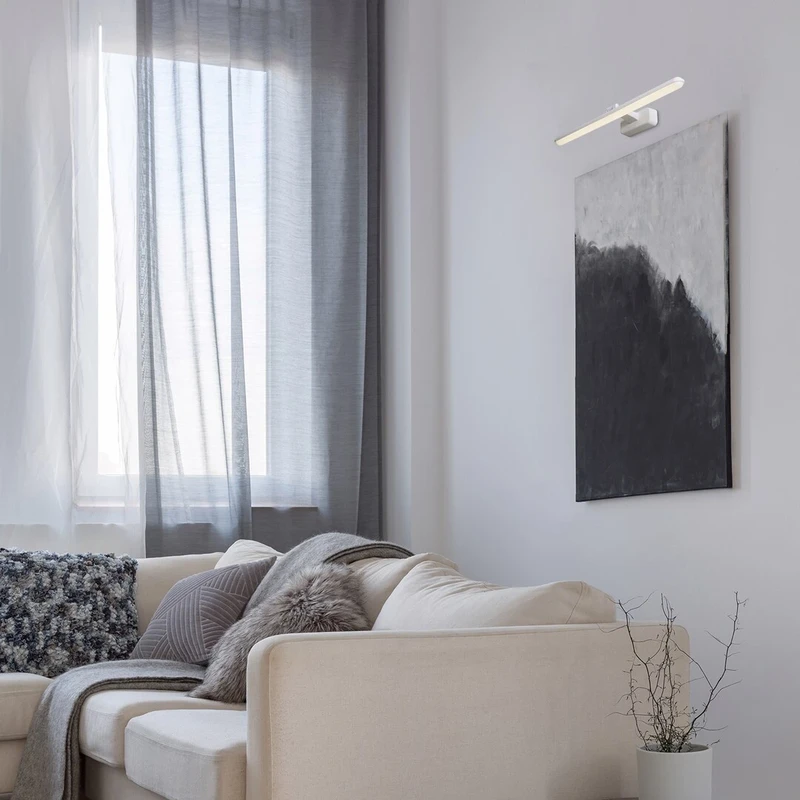 Nabil – LED осветление за картини в бял мат, 610мм, 15W, 4000K