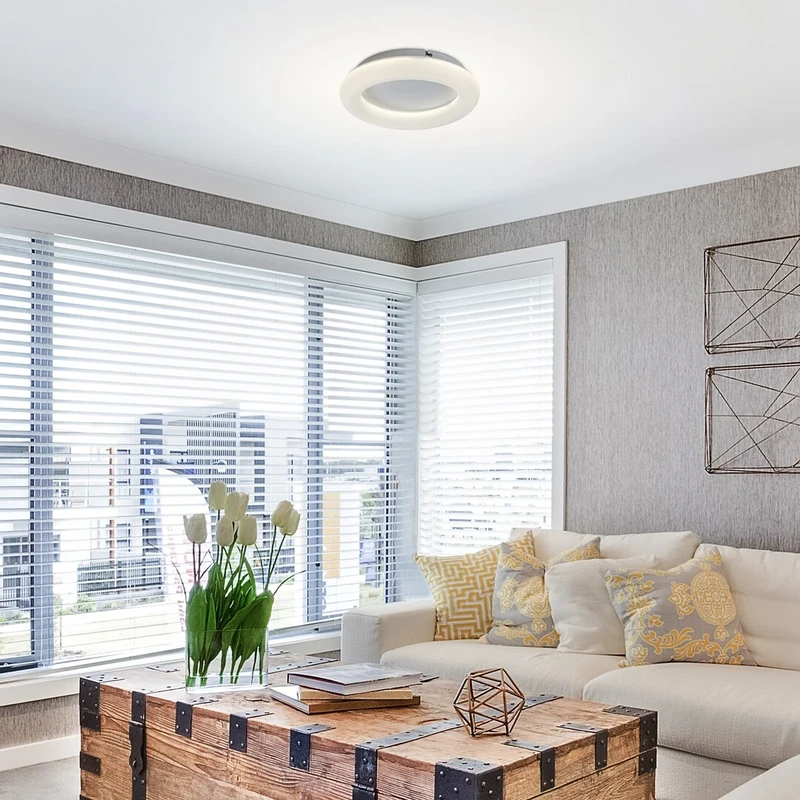 Celie – LED плафон в бяло, Ø330мм, 24W, 4000K, 2550lm