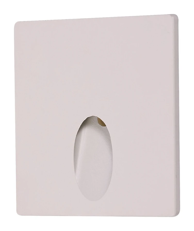 Boven – LED стенна лампа за стълби в бяло, 65×60мм, 3W, 3000K, IP54