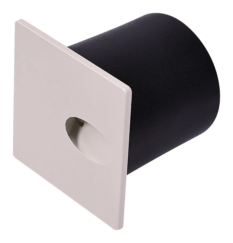 Boven – LED стенна лампа за стълби в бяло, 65×60мм, 3W, 3000K, IP54