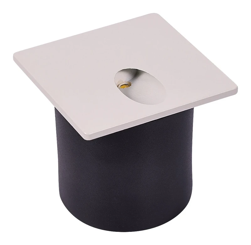 Boven – LED стенна лампа за стълби в бяло, 65×60мм, 3W, 3000K, IP54
