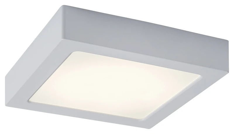 Shaun2 – LED плафон за вграждане в бяло, 165×165мм, 15W, 4000K