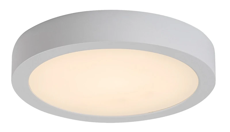 Shaun2 – LED плафон в бяло, Ø220мм, 24W, 3000K