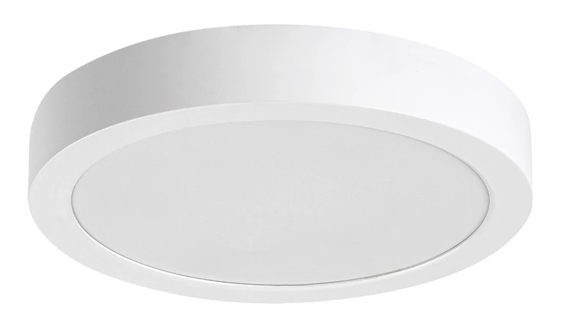 LED плафони Shaun2 – LED плафон в бяло, Ø220мм, 24W, 3000K