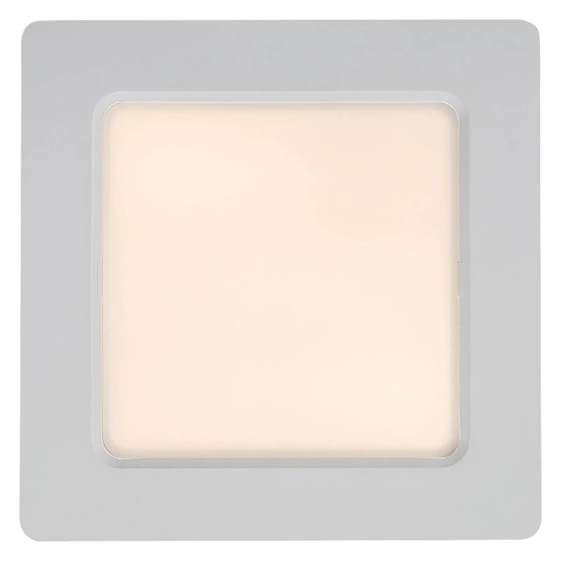 Shaun2 – LED вградено осветление в бяло, 120×120мм, 6W, 3000K