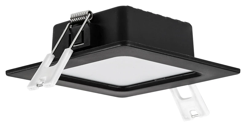 Shaun2 – LED вградено осветление в черно/бяло, 90×90мм, 3W, 3000K
