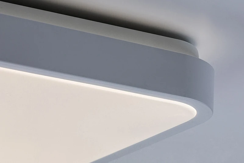 Samira – LED плафон за баня в бяло, 420×420мм, 48W, 4000K, IP44