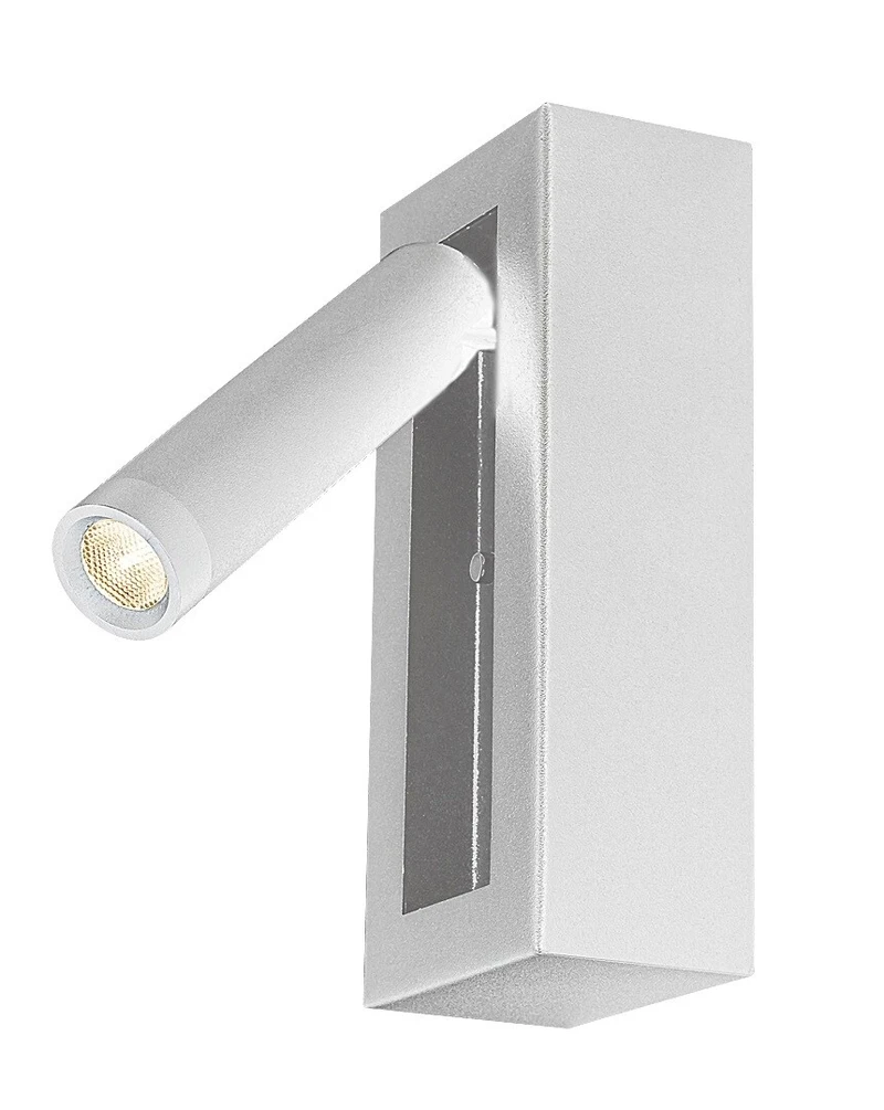 Gello – LED нощна лампа за стена в бяло, Ø25мм, 4W, 3000K