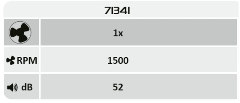 Aireon – LED плафон с вентилатор в черно/бяло, 480×480мм, 50W, 3000-6000K