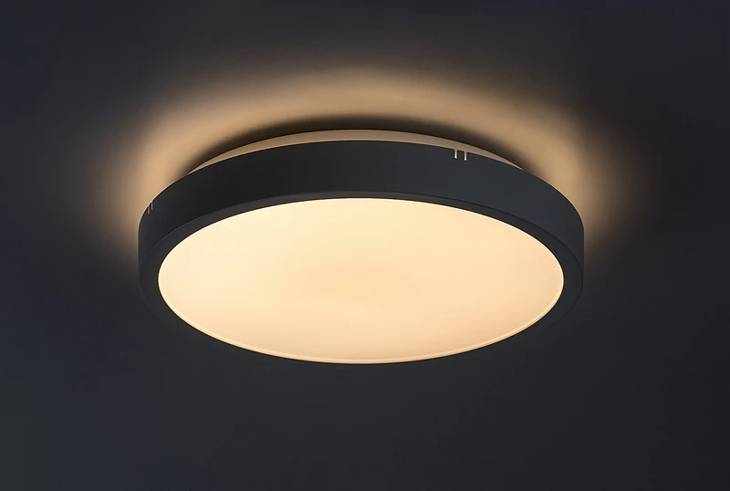 Alenzo – LED панел в бяло, Ø255мм, 12W, 3000-6000K, IP44