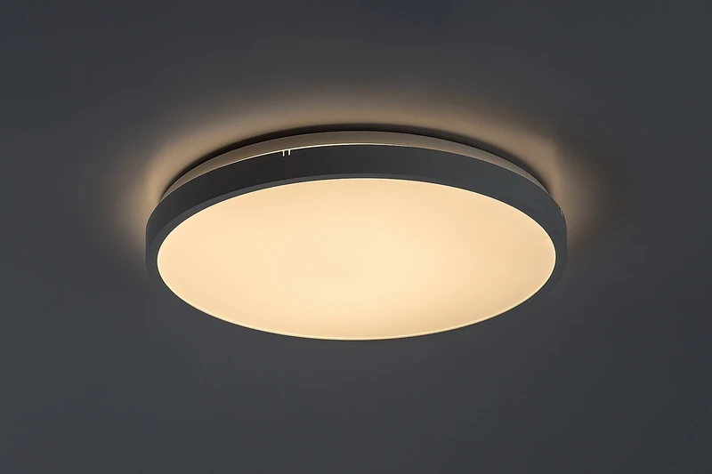 Alenzo – LED панел в бяло с дистанционно, Ø420мм, 36W, 3000-6000K, IP44