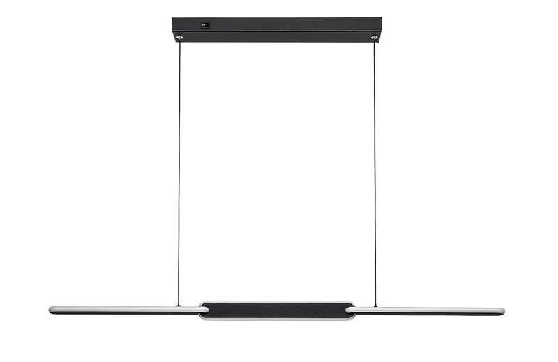 Sindri – LED пендел в черно с бял абажур, 1080мм, 36W, 3000-4000K