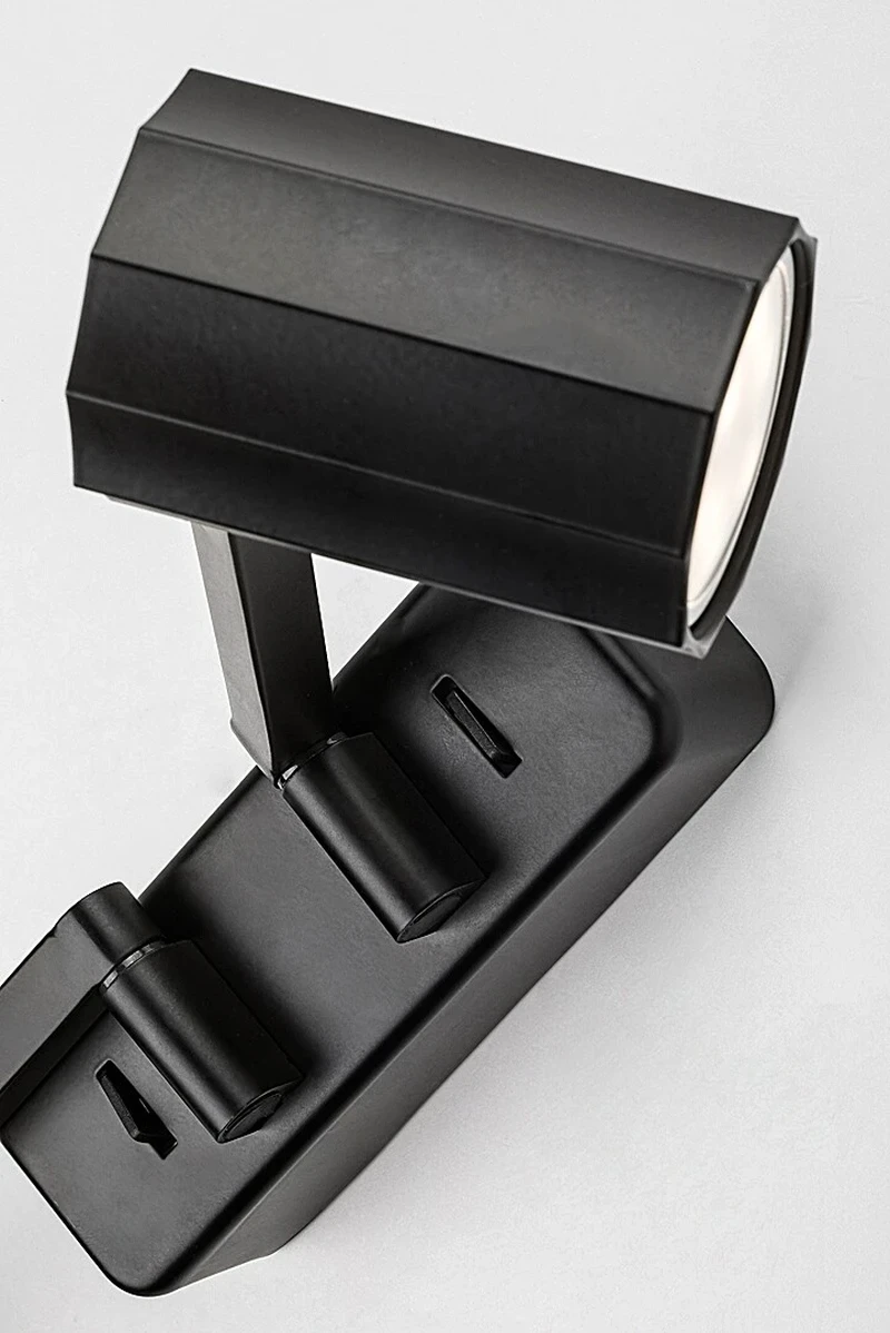 Karter – LED аплик с 2 тела в черен мат, 440×75мм, 2×GU10, IP20