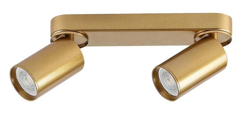 Mirina – LED спот в златно, 2×GU10, 260мм, IP20, минималистичен дизайн