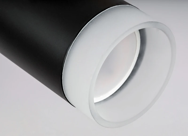 Toras – двоен LED спот в дъб с черни абажури, 260×120мм, 2×GU10, IP20