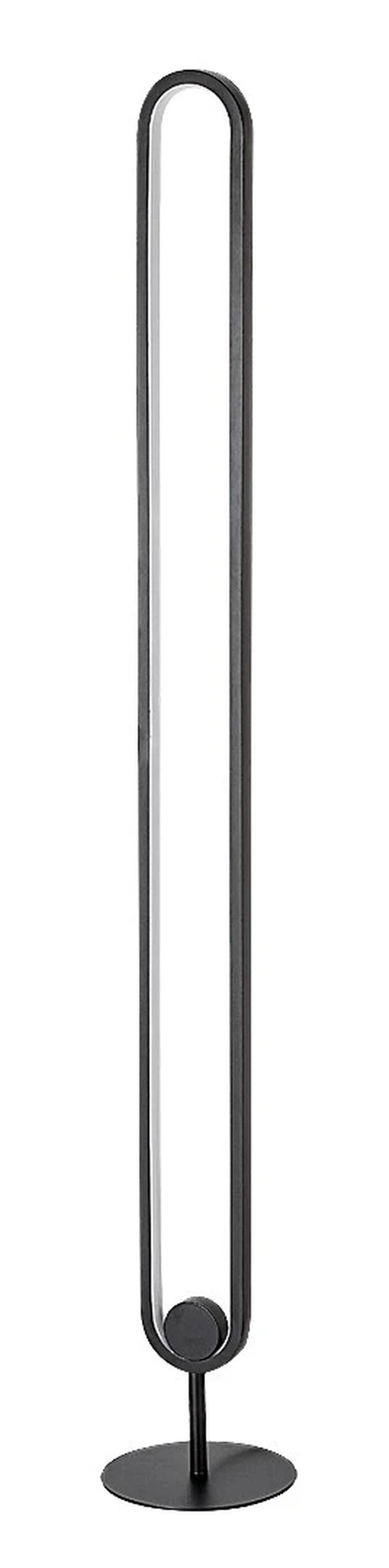 Подови лампи (Лампион) Barto – LED лампион в черен мат с бял абажур, 1250мм, 19W, RGB