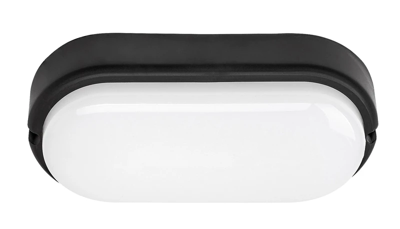 Hort – LED външна лампа за стена/таван в черно, 200×100мм, 15W, 4000K, IP54