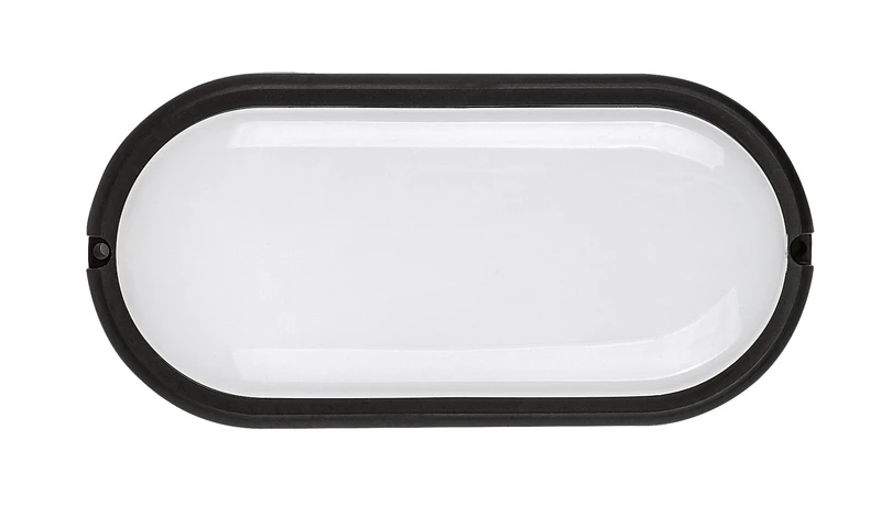 Hort – LED външна лампа за стена/таван в черно, 200×100мм, 15W, 4000K, IP54
