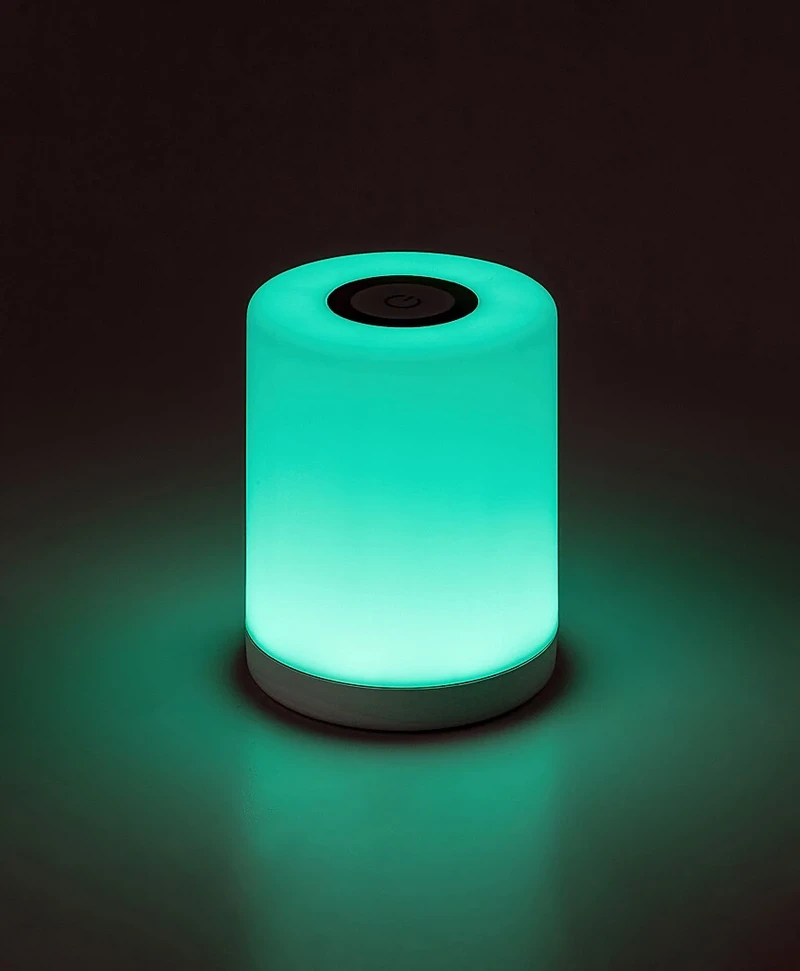 Tipy – LED декоративна лампа в бяло с RGB, Ø90мм, 0.8W, 3000K
