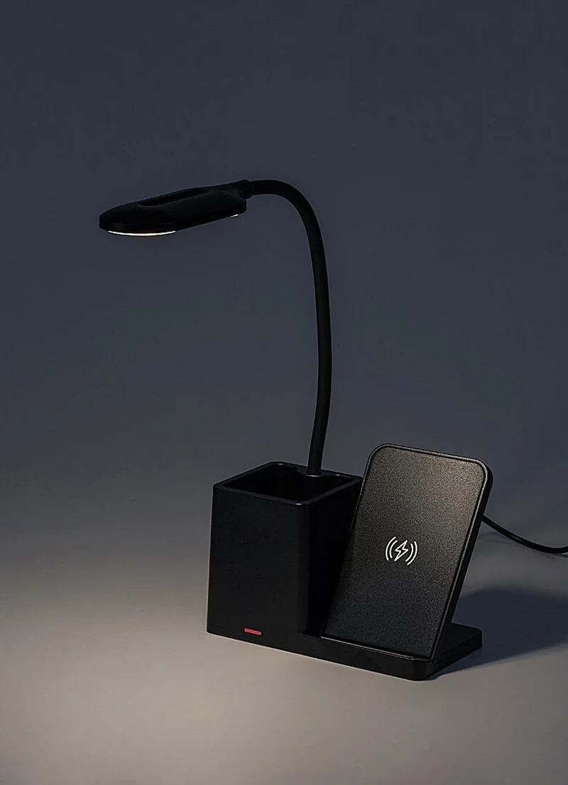 Cerie – LED настолна лампа в черно/бяло, 150×305мм, 200lm, 3000-6500K
